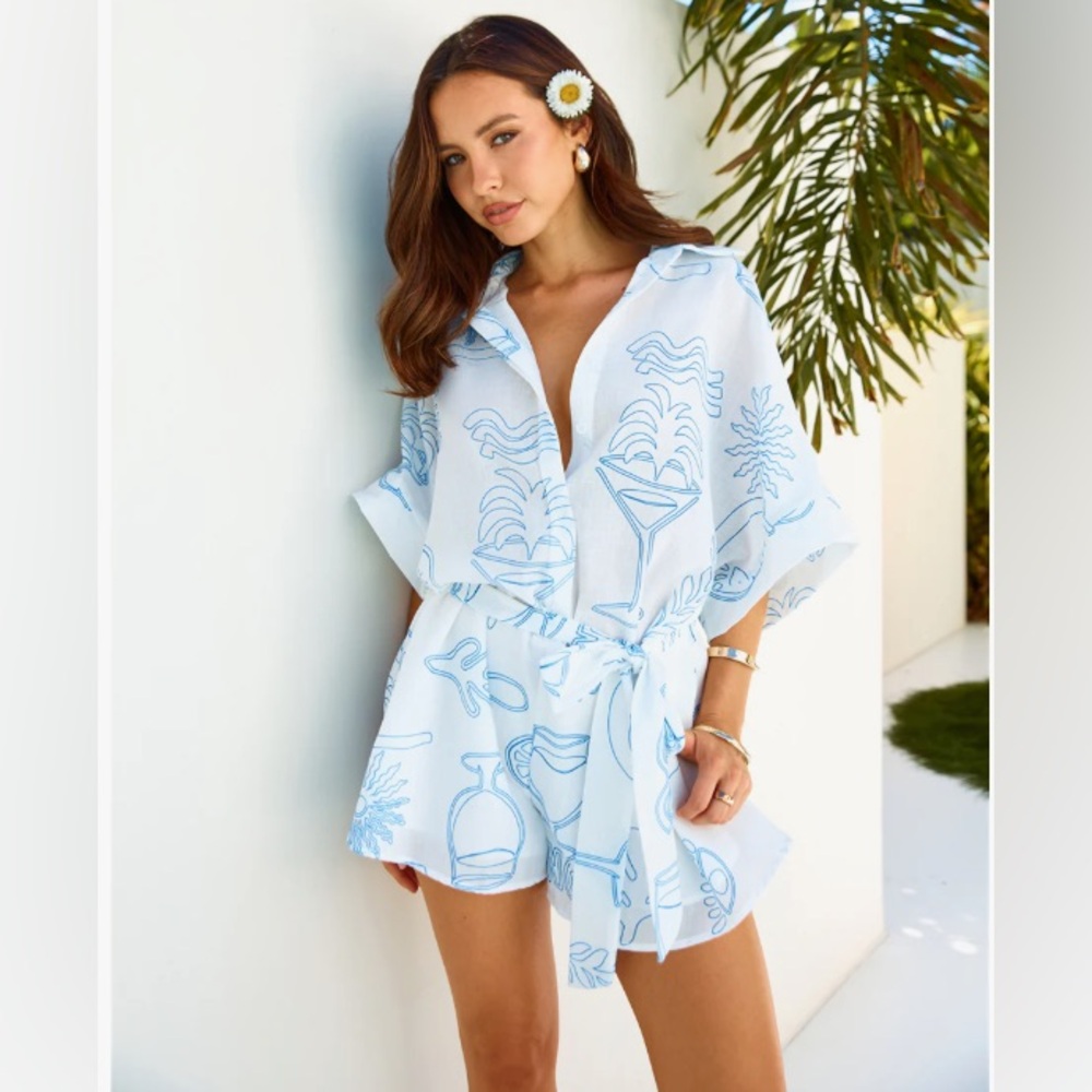 Hello Molly COSTA BRAVA Romper - SZ Large